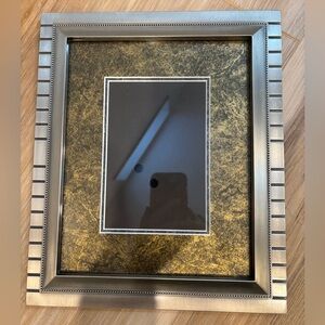 Brushed Nickel 8x10 or 5x7 frame